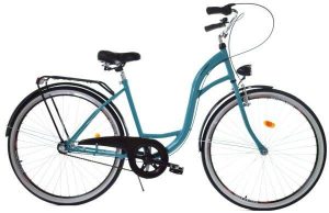Retro bicykel DALLAS tmavo modrý