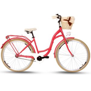 Retro bicykel GOETZE LTD/STYLE malinovo krémový