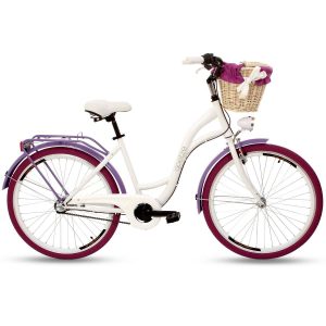 Retro bicykel GOETZE COLOURS bielo fialový
