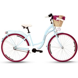 Retro bicykel GOETZE COLOURS modro-purpurový