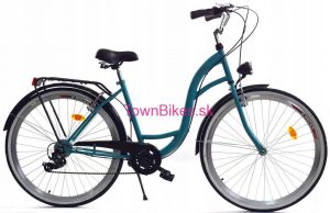 Retro bicykel DALLAS tmavo modrý