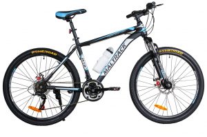 Horský bicykel MALTRACK čierno-modrý