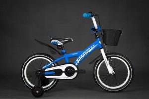 Detský bicykel TURBO modrý 4+